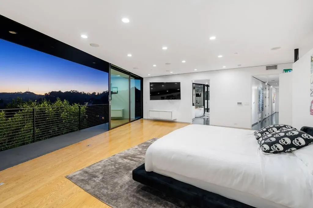 Villa Luxurious Glass Mansion With Pool, Jacuzzi, Sauna Los Angeles
