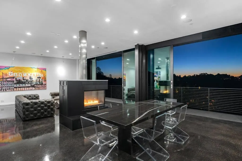 Villa Luxurious Glass Mansion With Pool, Jacuzzi, Sauna Los Angeles